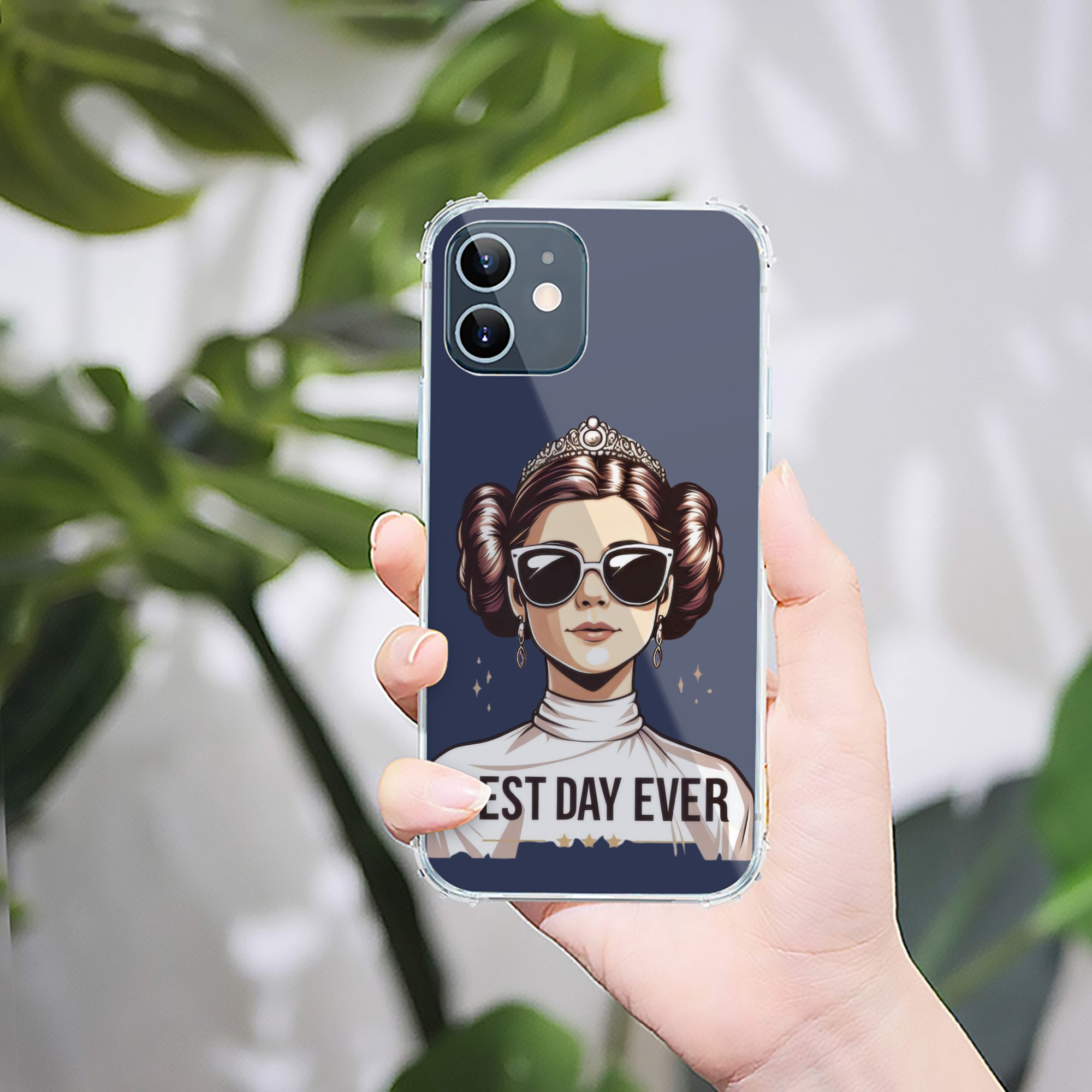 （画像用） スター・ウォーズ Star Wars 【iPhone 12シリーズ対応】透明スマホケース（クリアソフトケース）